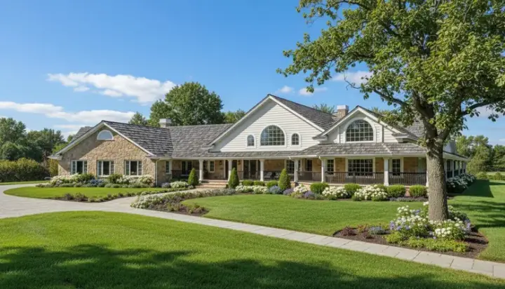 Traditional house plans 33-621 - front exterior, 2,916 sq ft, 3 bed, 2 bath house plans | Monster House Plans