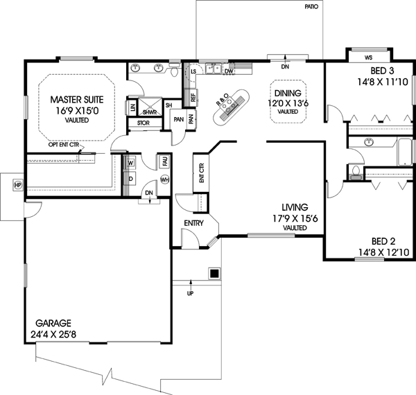 Main Floor Plan: 33-623