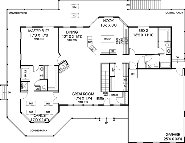 Main Floor Plan: 33-626