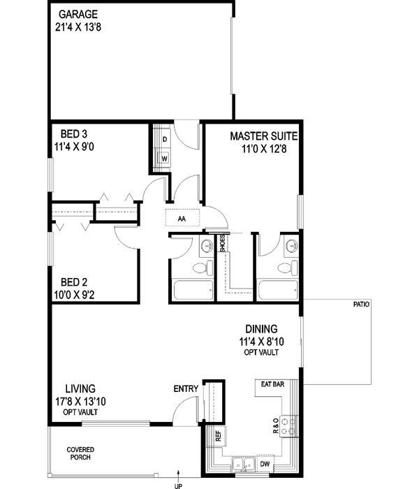 Main Floor Plan: 33-627