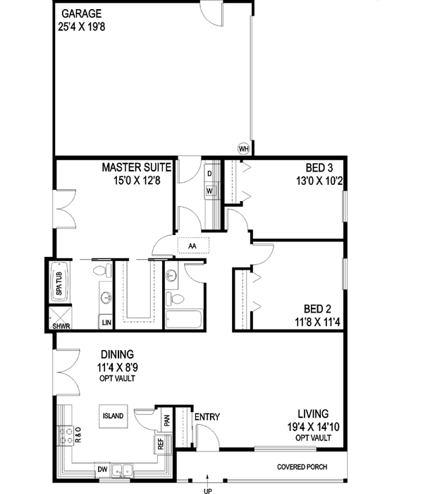 Main Floor Plan: 33-628