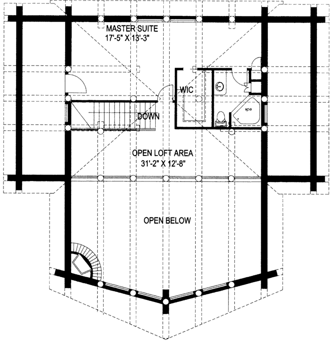 Upper/Second Floor Plan:34-103