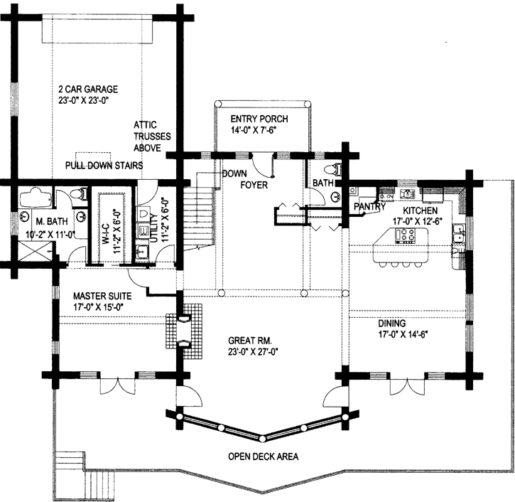 Main Floor Plan: 34-104