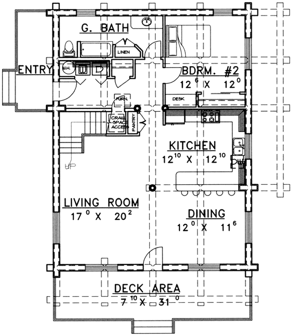 Main Floor Plan: 34-106