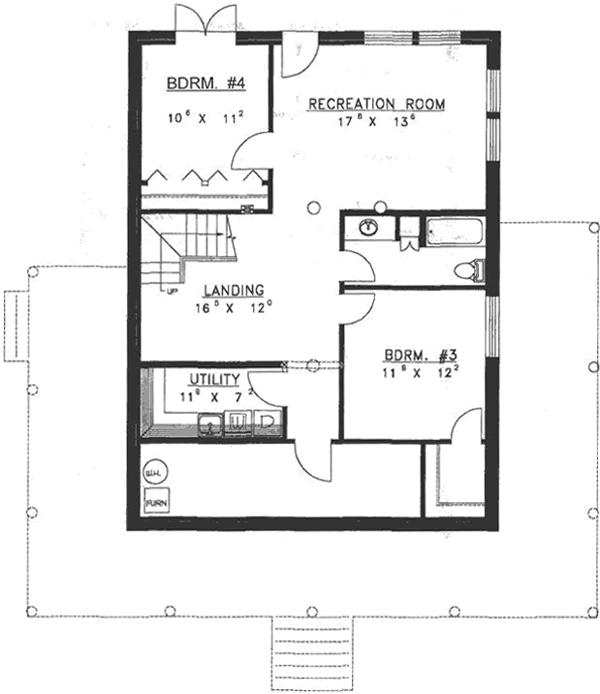 Lower Floor Plan:34-110