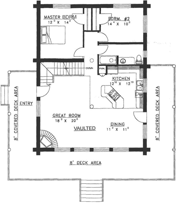 Main Floor Plan: 34-110