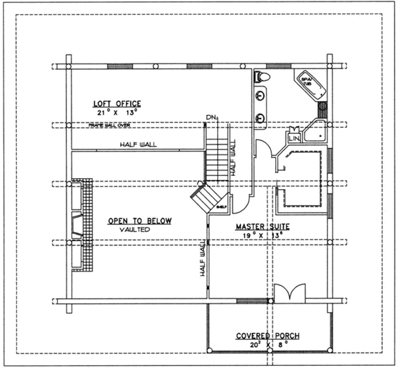 Upper/Second Floor Plan: 34-111