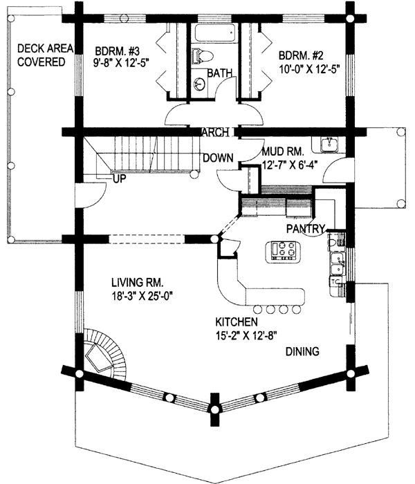 Main Floor Plan: 34-112