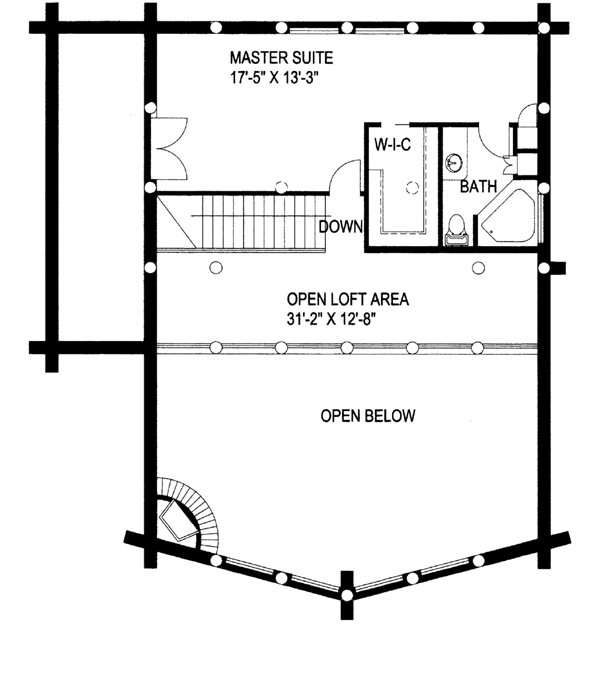 Upper/Second Floor Plan: 34-112