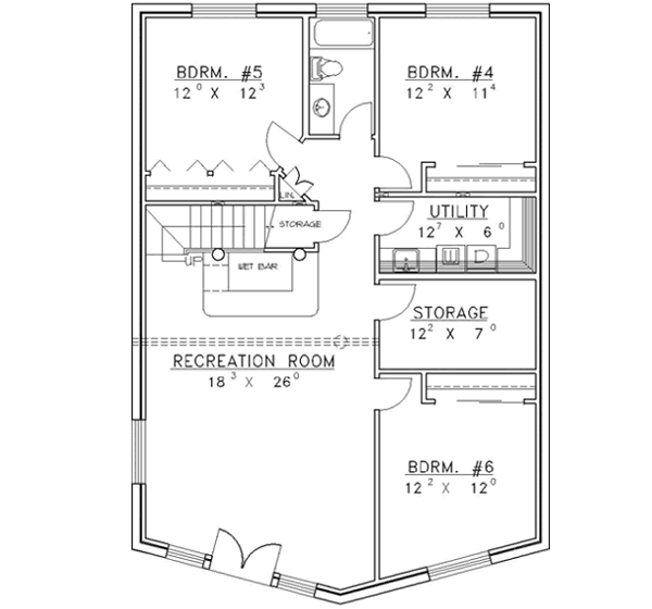 Lower Floor Plan:34-113