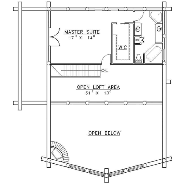 Upper/Second Floor Plan:34-113