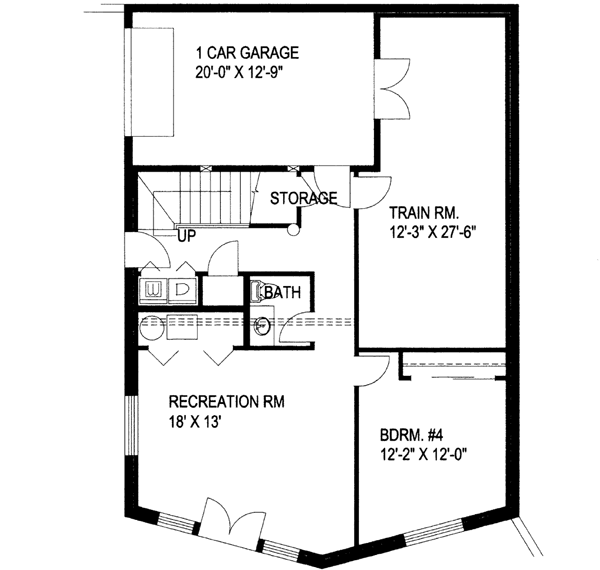 Lower Floor Plan:34-114