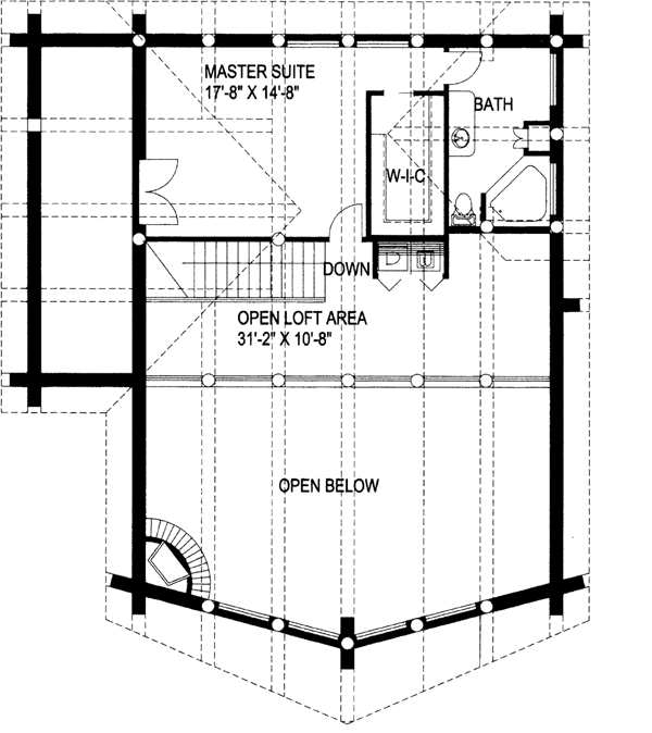 Upper/Second Floor Plan:34-114