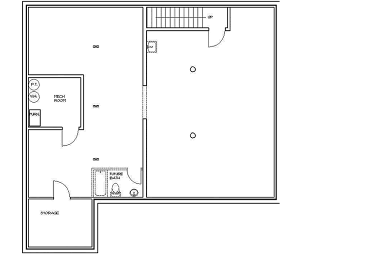 Lower Floor Plan:34-116