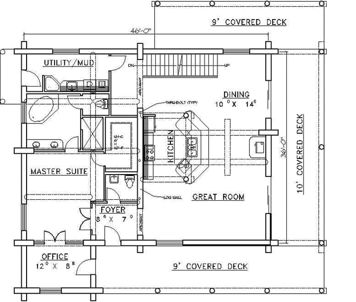 Main Floor Plan: 34-116