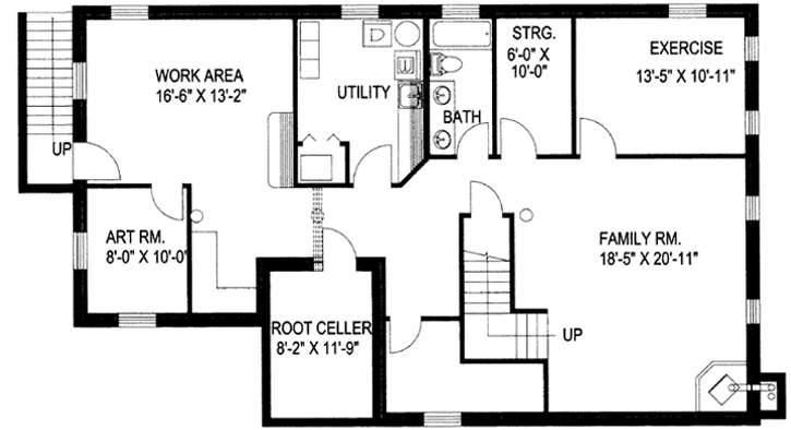 Lower Floor Plan:34-119