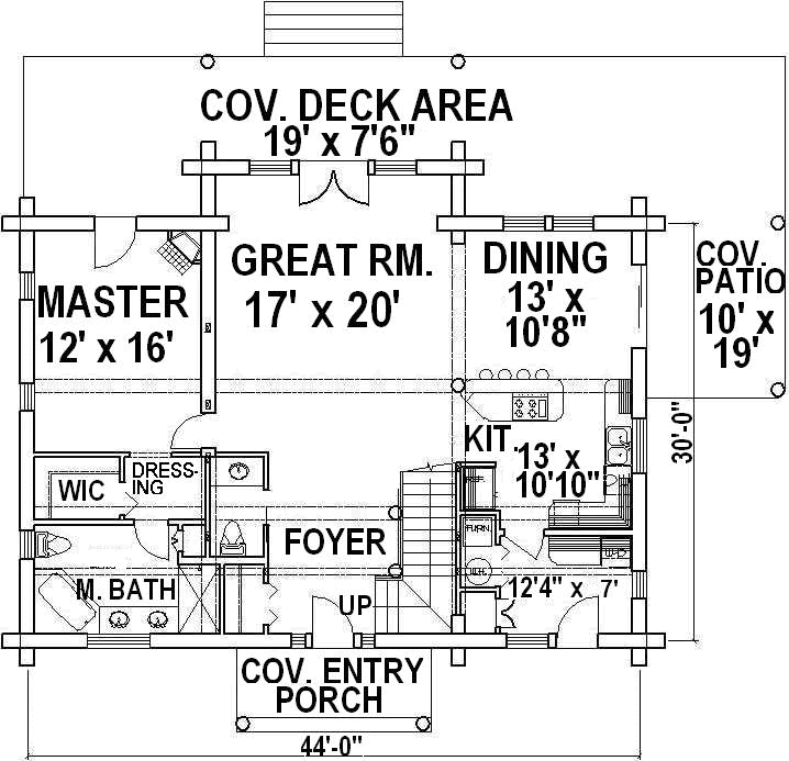 Main Floor Plan: 34-123