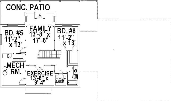 Lower Floor Plan:34-124