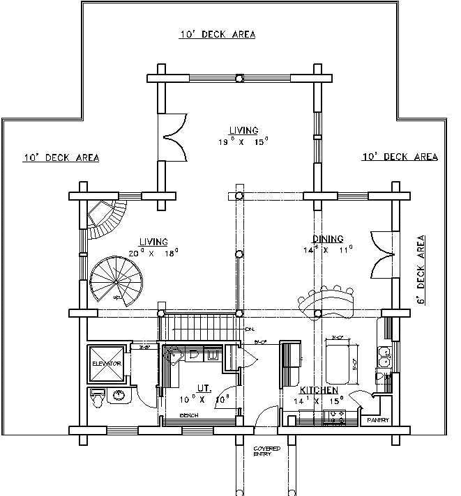 Main Floor Plan: 34-126