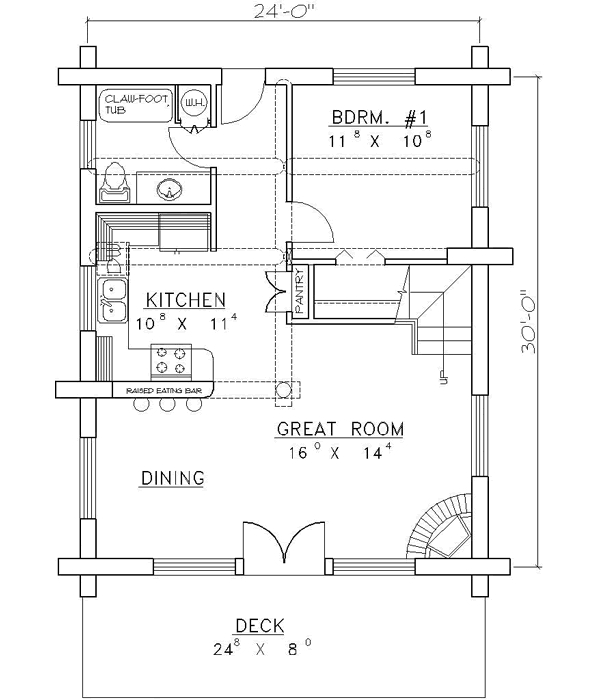 Main Floor Plan: 34-127