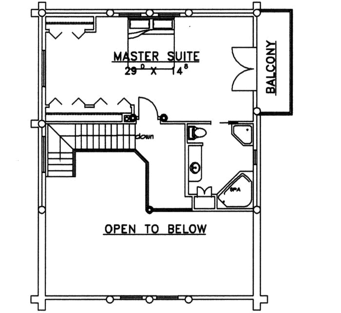 Upper/Second Floor Plan 34-131
