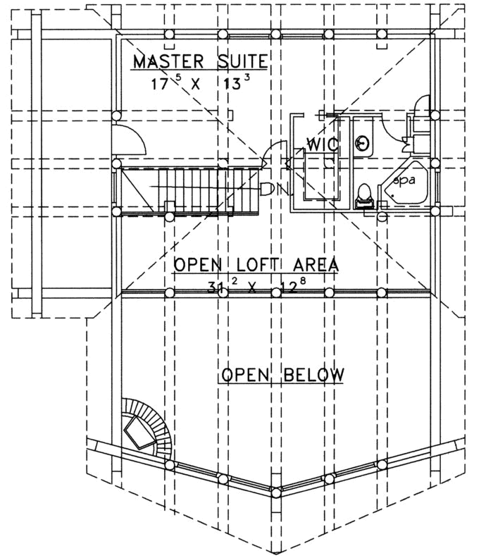 Upper/Second Floor Plan:34-133