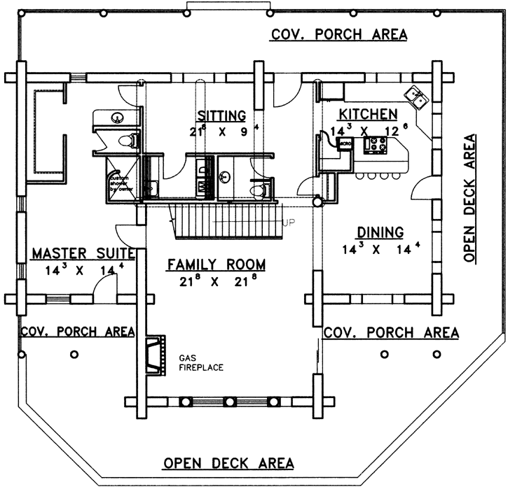 Main Floor Plan: 34-136