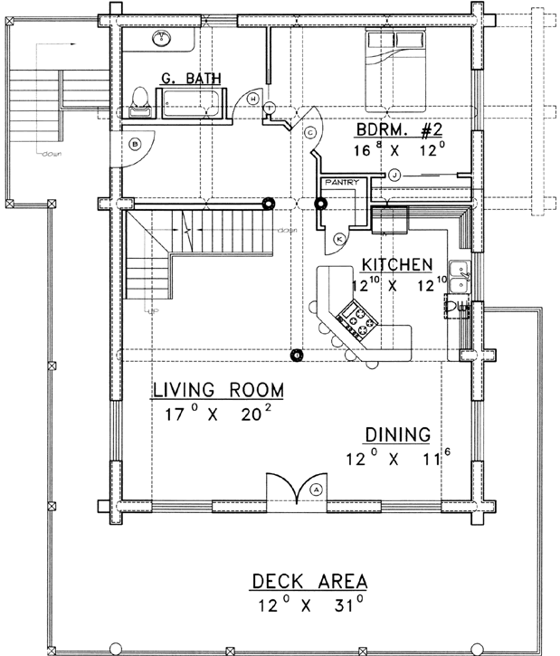 Upper/Second Floor Plan:34-143