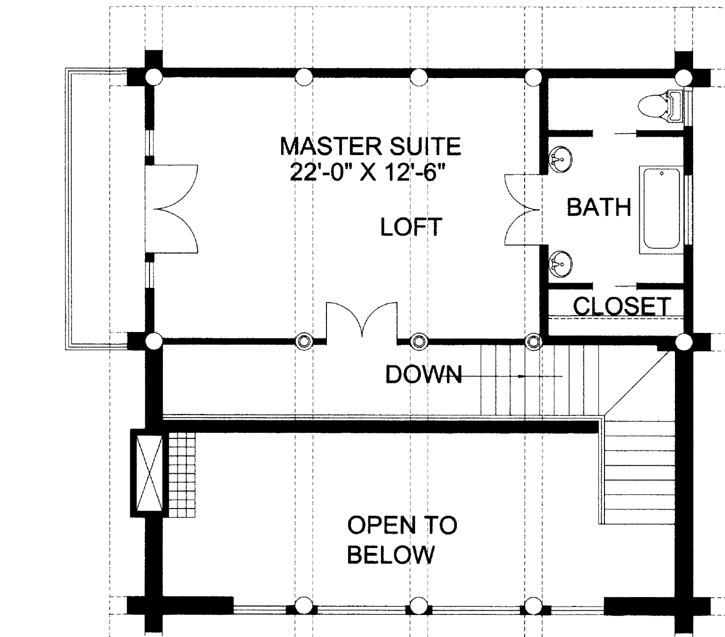 Upper/Second Floor Plan:34-146