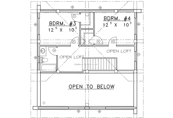 Third Floor Plan:34-147