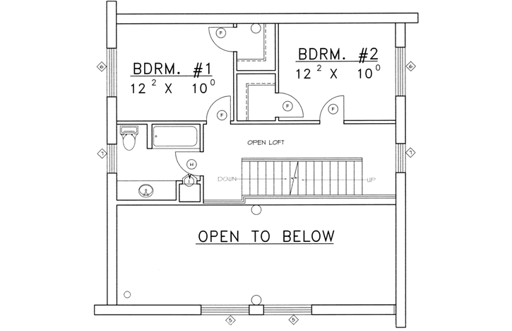 Upper/Second Floor Plan:34-147