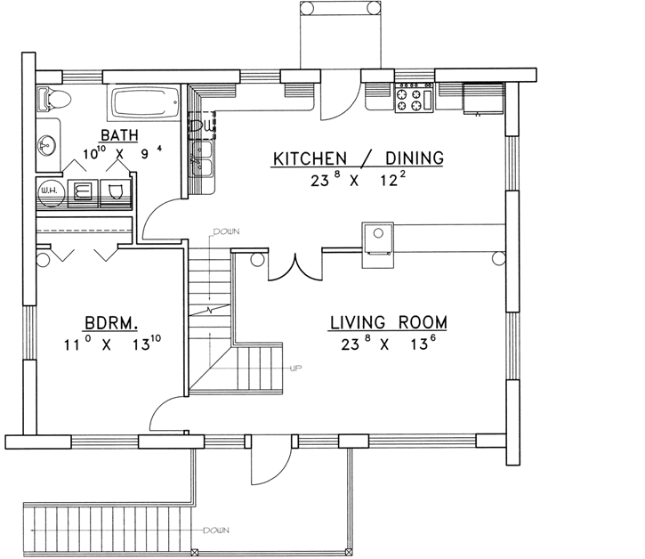 Main Floor Plan: 34-148