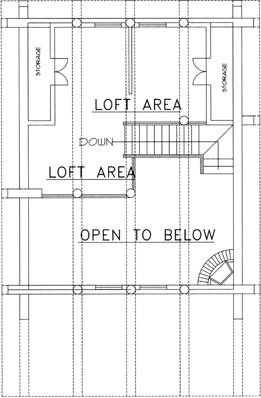 Upper/Second Floor Plan:34-150