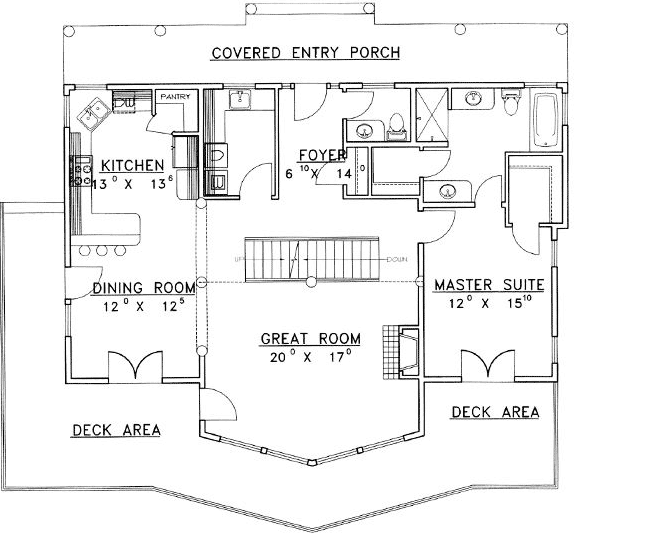 Main Floor Plan: 34-151