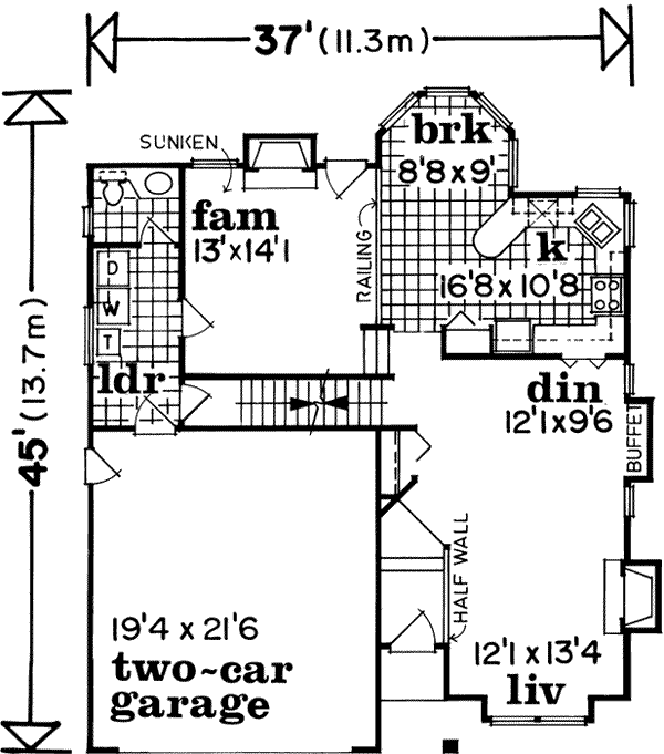 Main Floor Plan: 35-103