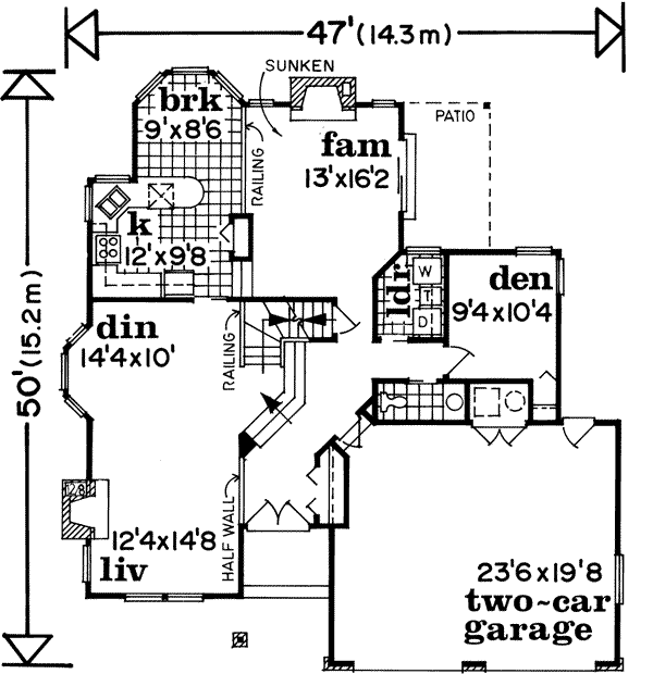 Main Floor Plan: 35-110