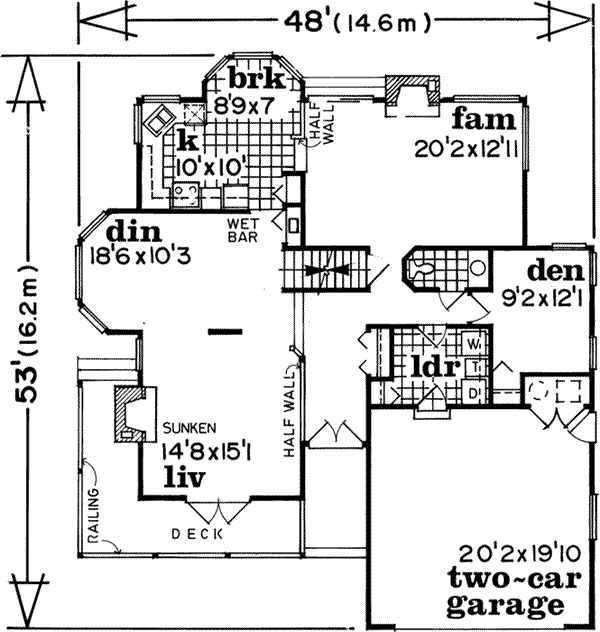Main Floor Plan: 35-111