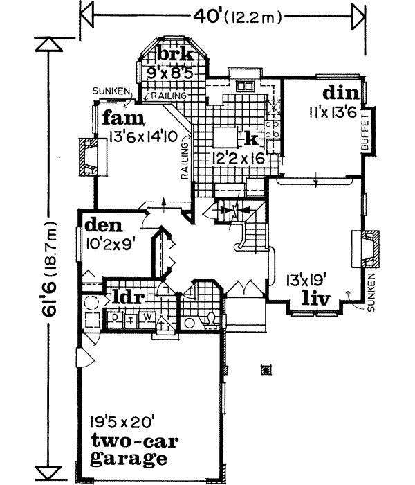 Main Floor Plan: 35-112