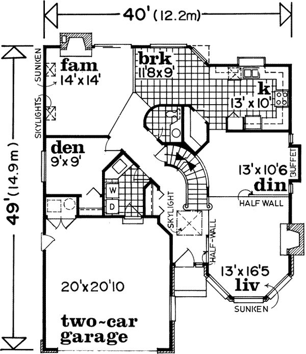 Main Floor Plan: 35-113