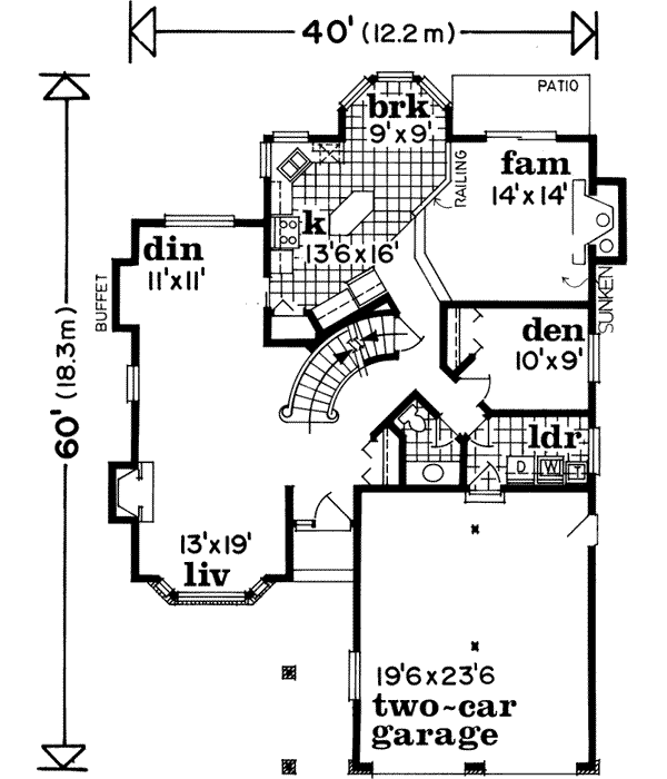 Main Floor Plan: 35-114