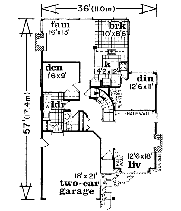 Main Floor Plan: 35-115