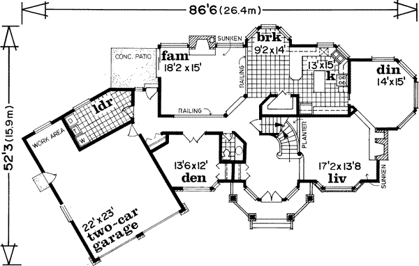 Main Floor Plan: 35-116