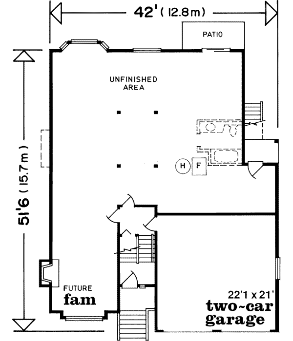 Lower Floor Plan: 35-118