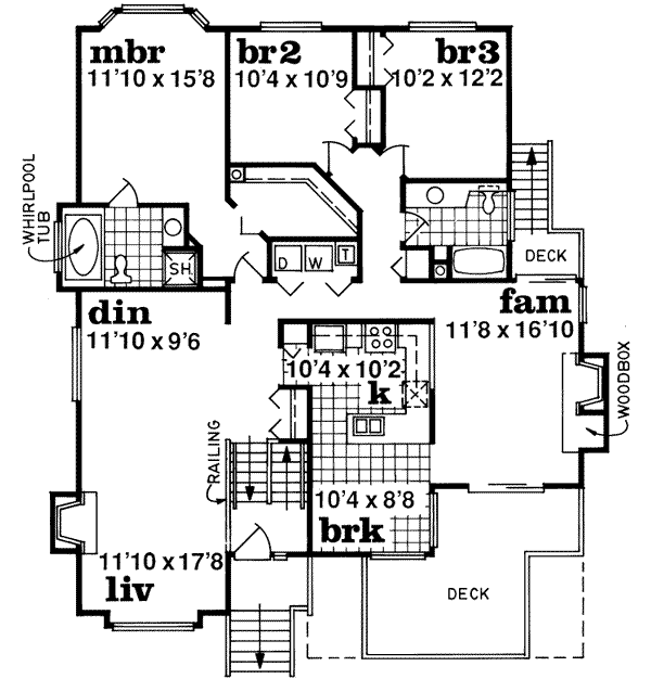 Main Floor Plan: 35-118