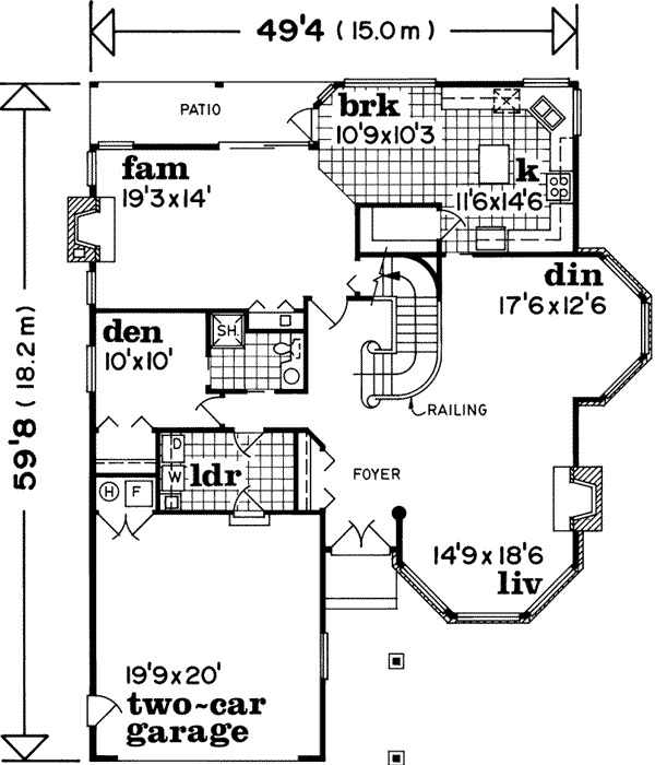 Main Floor Plan: 35-121