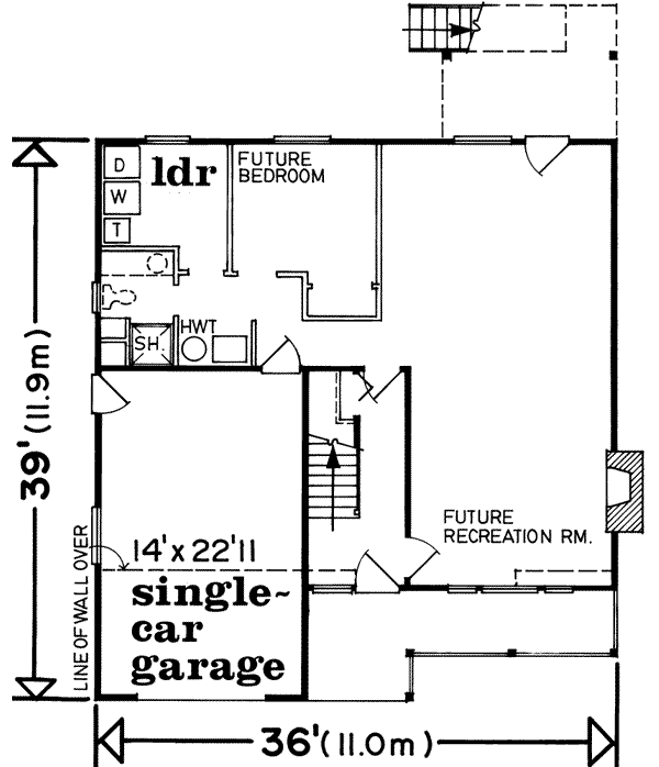 Main Floor Plan: 35-122