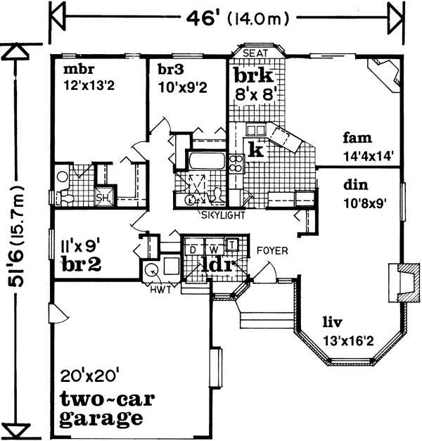 Main Floor Plan: 35-126