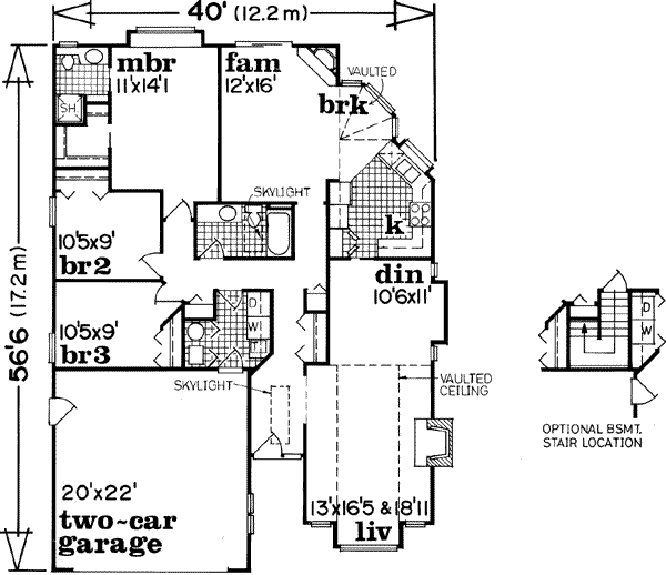 Main Floor Plan: 35-127