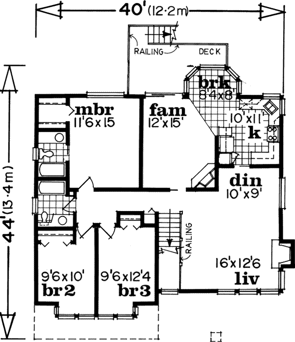 Upper/Second Floor Plan: 35-133