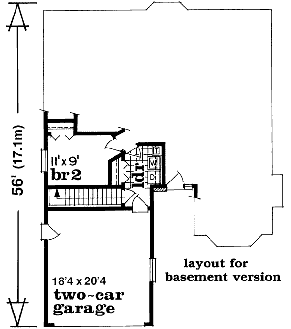 Traditional Style House Plans 35-135